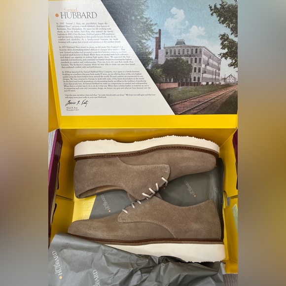 Samuel Hubbard NIB Women’s Hubbard Free Walking Shoes in Sand Suede - Picture 6 of 6